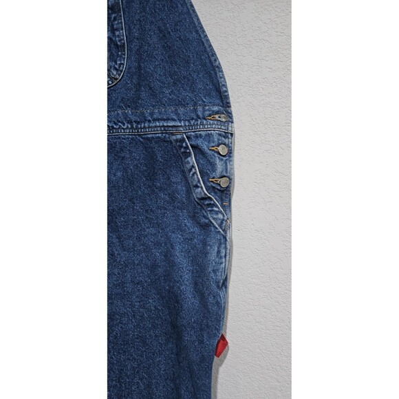 Rare Vintage Y2K Ralph Lauren Polo Jeans- Jean Overall Bibs Size XLarge Women's - Picture 3 of 15